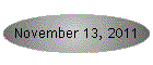 November 13, 2011
