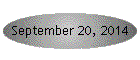 September 20, 2014